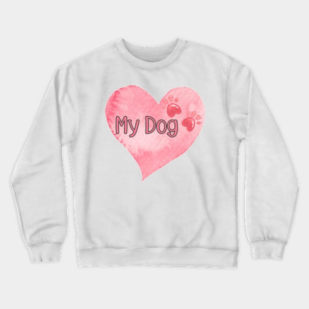 Paws and Groove: Canine Funkadelics Crewneck Sweatshirt by dkid